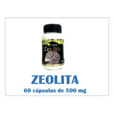 Zeolita Micronizada 60 Capsulas 500mg 100% Natural