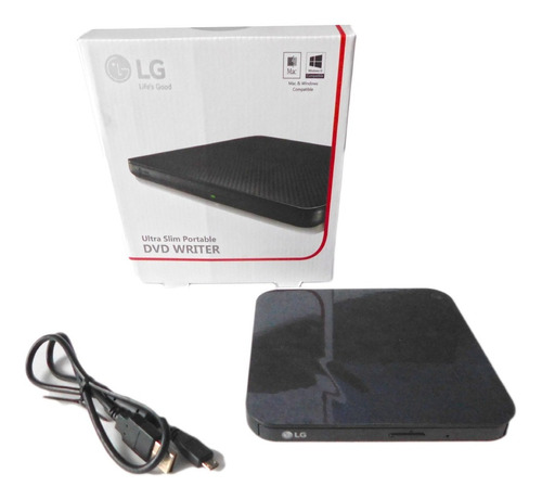 LG Ultra Slim Portable Dvd Usb Externo Para Tv-pc-portatil  