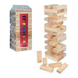 Torre Gigante Xl De Madera De 45 Piezas Juego Familiar