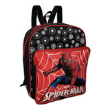 Mochila Infantil Homem Aranha Vingadores Creche Escola Cor Vermelho Desenho Do Tecido Spiderman