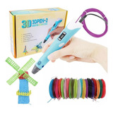 Lápiz Bolígrafo Impresora 3d + Pack 20x5 Mts Filamentos