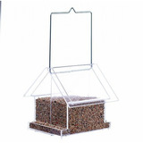 Alimentador Comedouro Automático Pássaros Live Birds Cristal