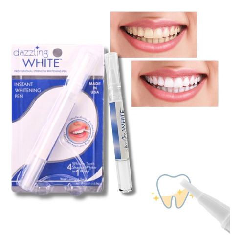 Lápiz Blanqueado Dientes White Pen Instantáneo Con Gel