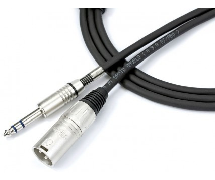 Cabo  Ac12 3p Santo Angelo P10 St / Xlr Macho -- 3 Metros --