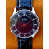 Reloj Suizo Watra A Cuerda, Decada De 1960, Impecable