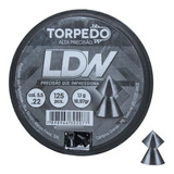 Chumbinho Torpedo Ldw P/ Carabina Espingarda 5.5m 125 Chumbo