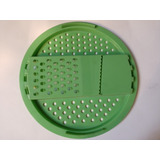 Tupperware Tazon Rayador Verde 2 Piezas Escurridor Colador