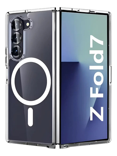 Funda Transparente Magnética Para Samsung Galaxy Z Fold | MercadoLibre