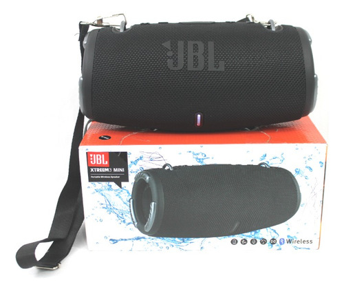 Bocina Jbl Xtreem3 Mini Portatil Con Bluetooth Color Negro(g