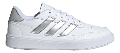 Tenis adidas Casual Courtblock Mujer Blanco