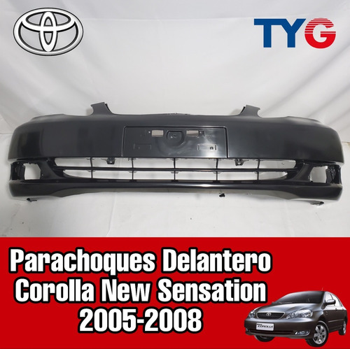 Parachoque Delantero Corolla New Sensation 2005-2006-2008  Foto 2