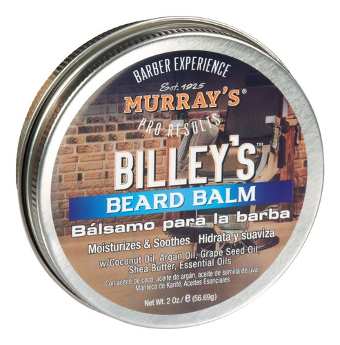 Billey's Balsamo Para Barba Murray's Suavecito Pomade