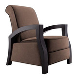 Artiva Usa  Kuta  Sillón Reclinable De Madera Maciza Java Bl