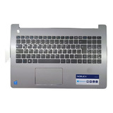 Teclado Completo Notebook Noblex N15w1 Gris Español D0k-v63