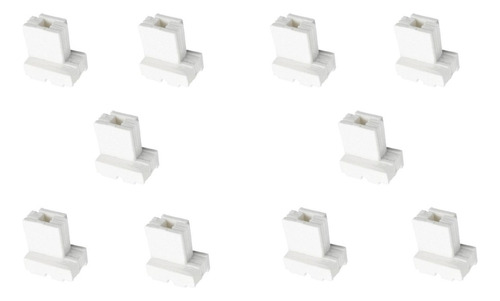 10x Almofada Esponja Feltro Compativel Epson L4250 L4260