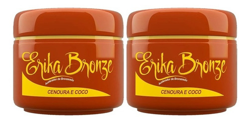 Erika Bronze 2 Acelerador Cenoura E Coco ( Pele Morena )