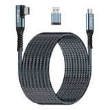 Kuject Compatible Con Oculus Quest 2 Link Cable 16ft Usb 3.0