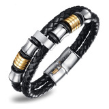 Feraco Pulsera De Cuero Para Hombre Pulsera De Cuero Trenzad