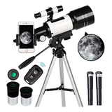 Telescopio Para Adultos Y Niños, Telescopio Refractor De Ape