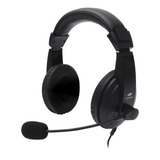 Headset C/ Microfone Usb Voicer Confort Ph-320bk C3tech