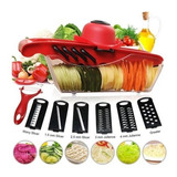 Mandoline Slicer 6en1 Cortadora De Verduras Rallador Cocina