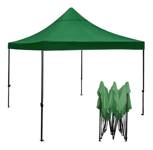 Toldo Plegable 3x3m Verde