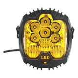 Faro Redondo 5 Pulgadas Ambar Off Road Jeep Led Cree 50w