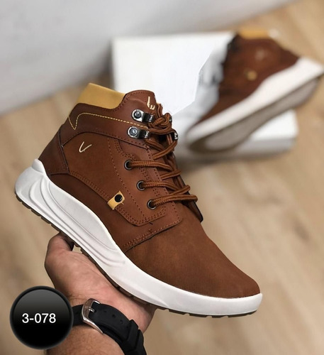 Zapatos Tenis Botas Clásica Casual  Urbana Vl Para Caballero