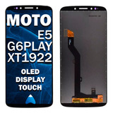 Modulo Pantalla Para Motorola Moto E5 / G6 Play Xt1922 Oled
