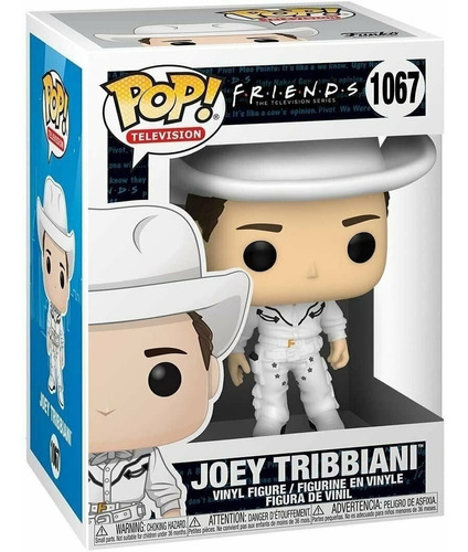 Boneco Funko Pop Friends Joey Tribbian 1067 Central Perk