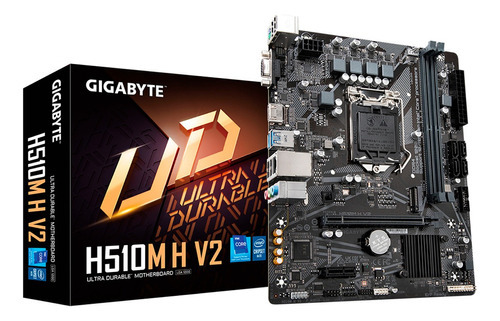 Motherboard Gigabyte H510m H V2 Intel Lga1200 10ma 11va Gen