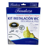 Kit Instalacion Wc Descarga Al Piso Fanaloza