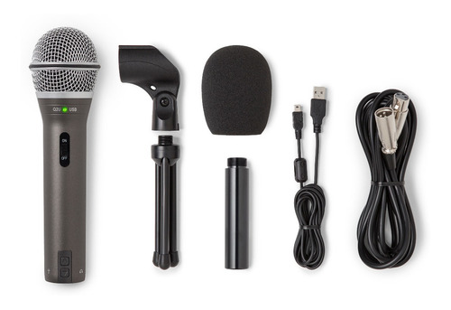 Microfono Samson Q2u Usb Xlr +pack Accesorios Y Soportes