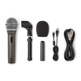 Microfono Samson Q2u Usb Xlr +pack Accesorios Y Soportes