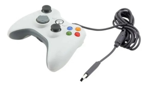 Joystick Con Cable Usb Compatible Con Xbox 360 Pc Gamer 2m