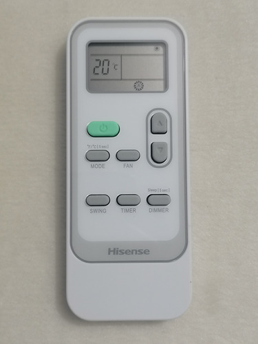 Control Remoto Hisense Dg11j1-99 Para Clima Minisplit