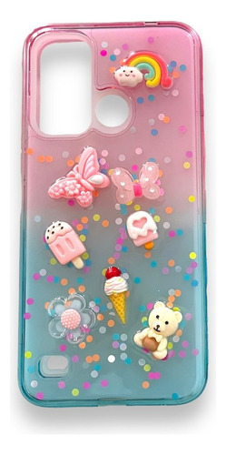 Case 3 En 1 Compatible Con Zte Blade A53 Diseños 3d Mica