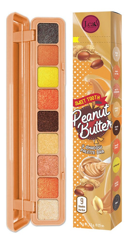 Paleta Sombras De Ojo Sweet Tooth Peanut Butter