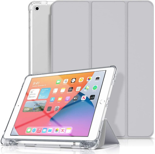 Funda Con Tapa Smart Y Slot Para Lapiz Para iPad 10.2 (7/8)