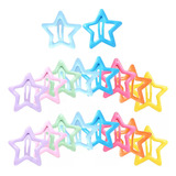 20 Broches Con Forma De Estrella De Pentagrama Para Mujer -