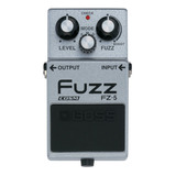 Pedal De Efecto Boss Fuzz Cosm Fz-5  Plateado