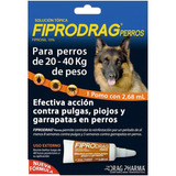 Fiprodrag Pipeta Antipulgas Y Garrapatas Perros De 20 A 40kg