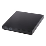 Unidad De Dvd-rom Externa Con Usb Para Laptop, Negra