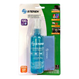 Limpiador De Pantallas Steren Spray 100ml + Paño Microfibra