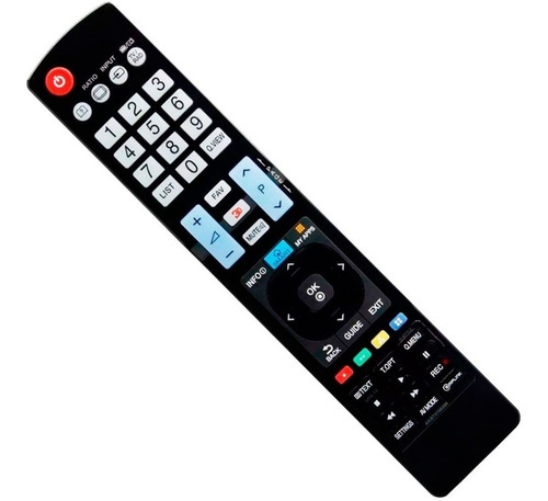 Controle Compatível Tv LG Akb73756504 Smart 3d