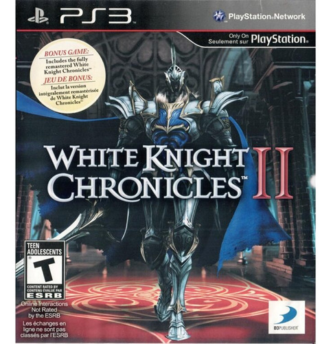 Juego De Playstation 3 Físico,white Knight Chronicles 2, Nue