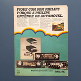 Propaganda Antiga Rádio Philips Anos 70 Original