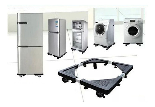 Base Ajustable Multiuso Ruedas Cocina Lavadora Refrigerador