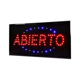 Cuadro Cartel Led Luminoso Abierto Bar Kiosco Pizza C/ Envio