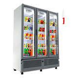Refrigerador Imbera Vertical 42 Pies 3 Puertas + 2 Regalos